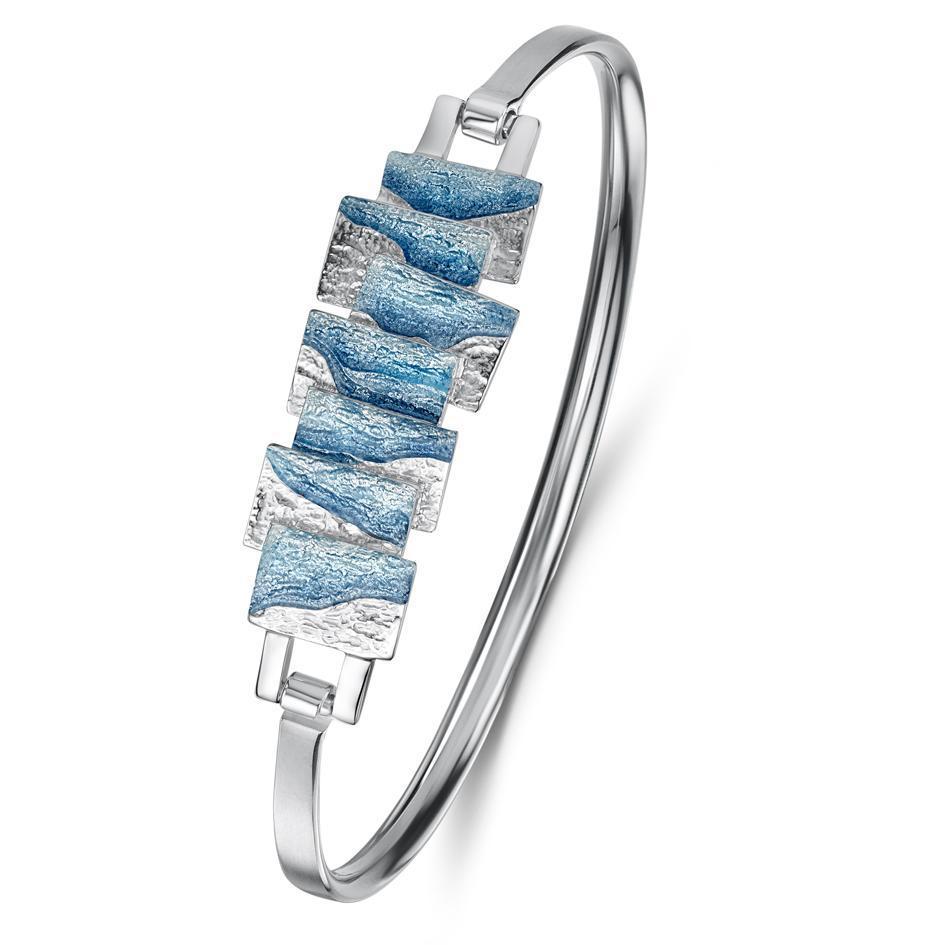 Sheila Fleet Flagstone Bangle - EBLX137-Ogham Jewellery