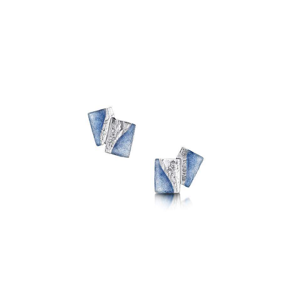 Sheila Fleet Flagstone Stud Earrings - EE0137-Ogham Jewellery