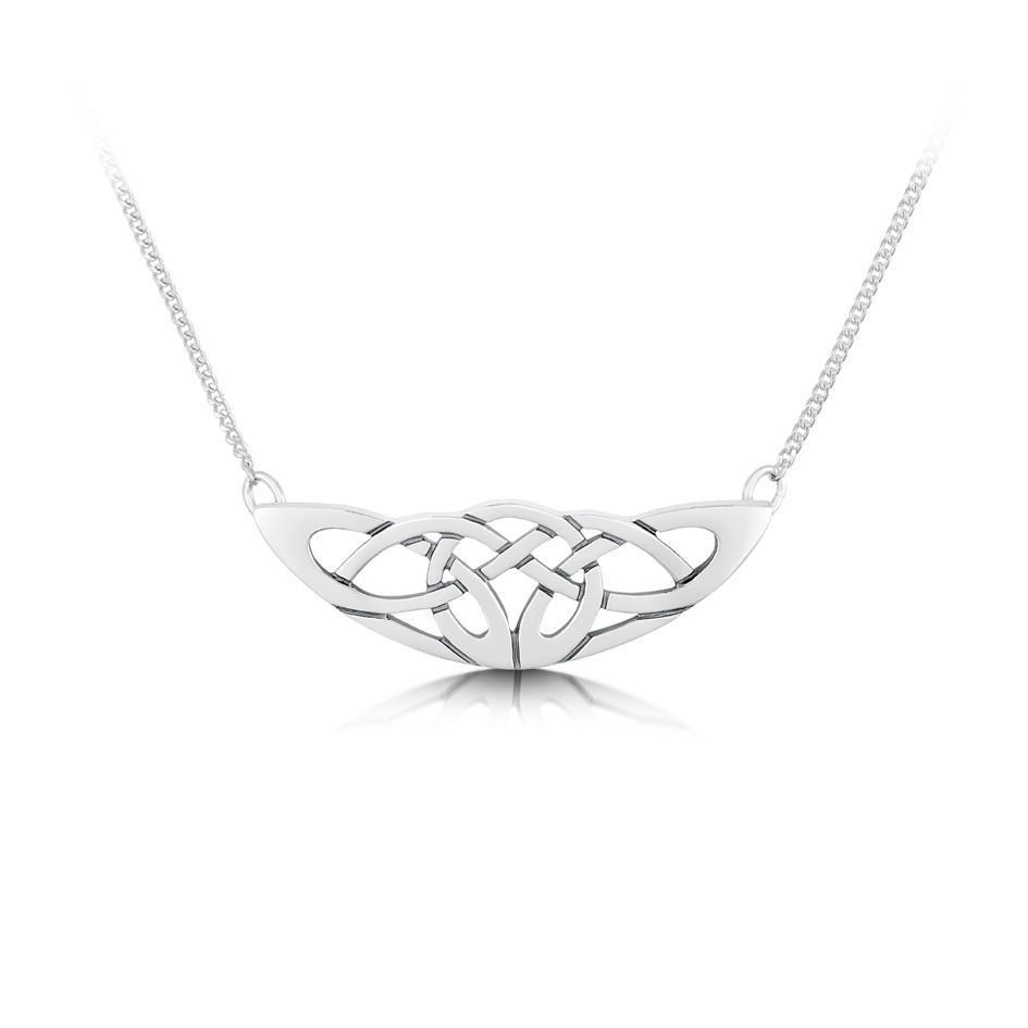 Sheila Fleet Lovers Knot Necklet - N14-Ogham Jewellery