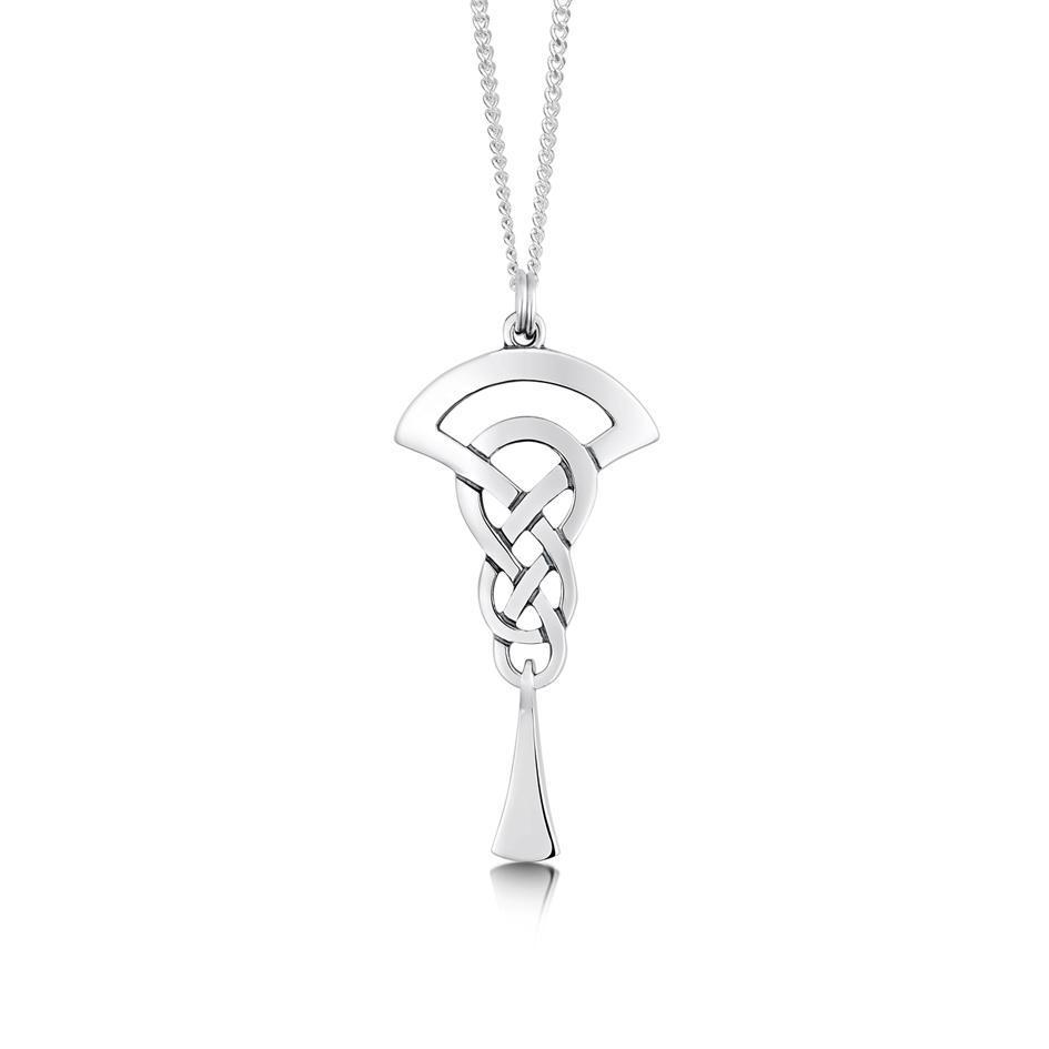 Sheila Fleet Lovers Knot Pendant - P25-Ogham Jewellery