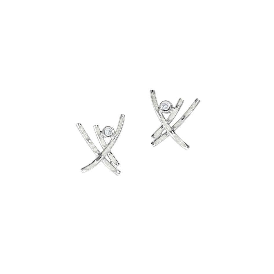 Sheila Fleet Morning Dew Earrings - ESE00185-Ogham Jewellery