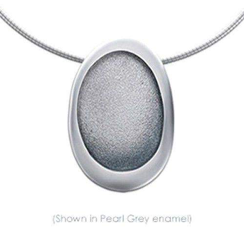 Sheila Fleet Pebble Silver Necklet ENXXX167-Ogham Jewellery
