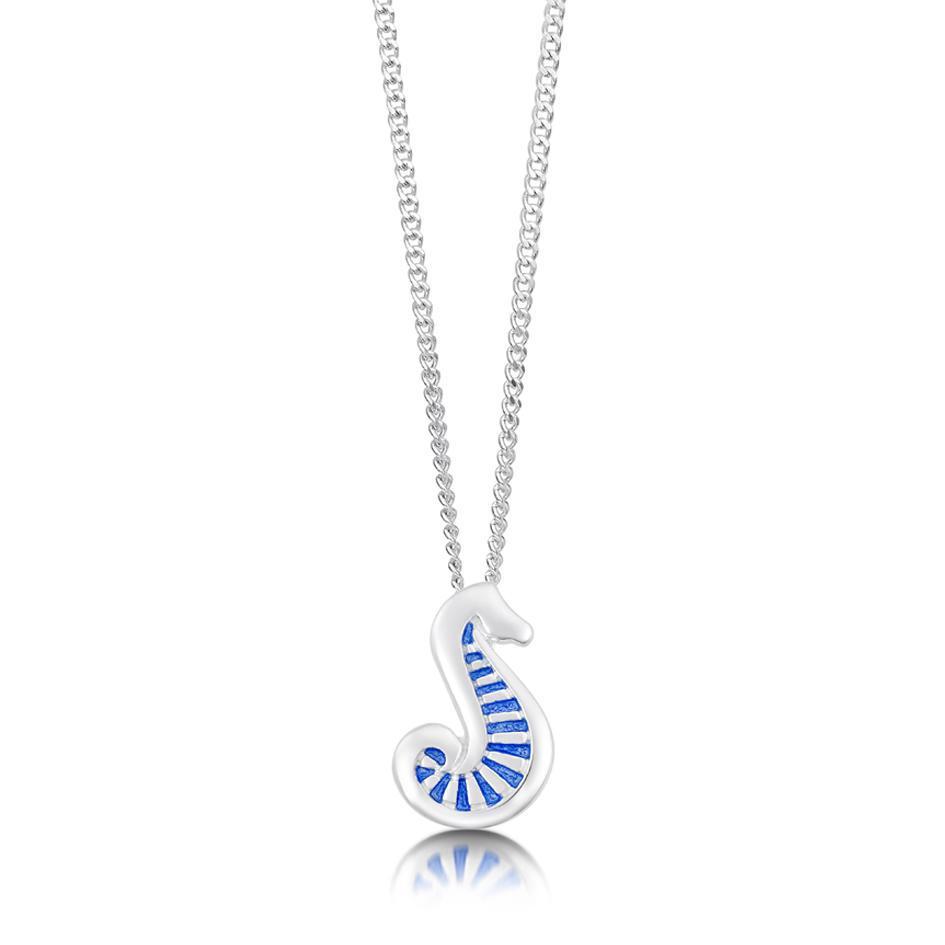 Sheila Fleet Pictish Sea Horse Pendant - EP81-Ogham Jewellery