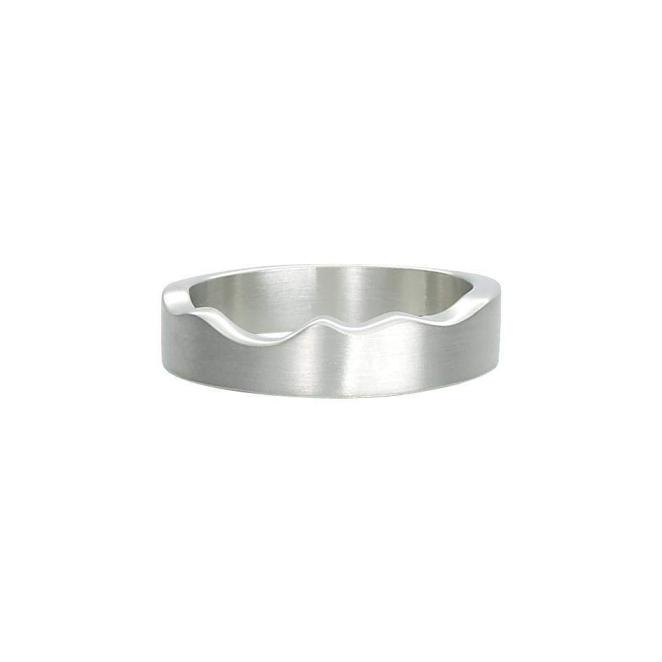 Sheila Fleet River Ripples Ring - RX87-SIL-Ogham Jewellery