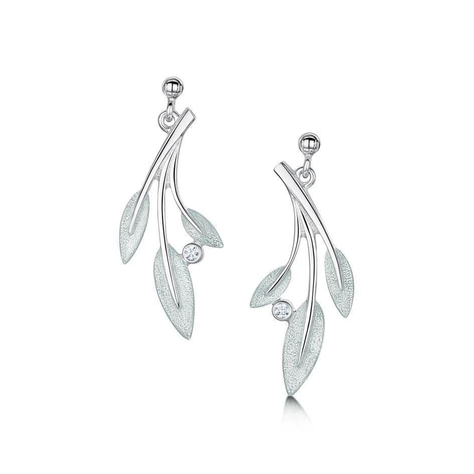 Sheila Fleet Rowan Earrings - ESE158-Ogham Jewellery