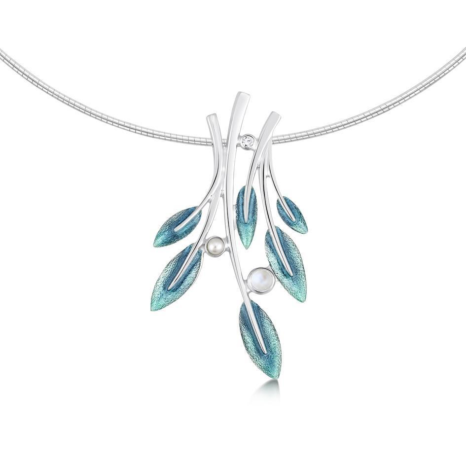 Sheila Fleet Rowan Necklet - ESNX157-Ogham Jewellery