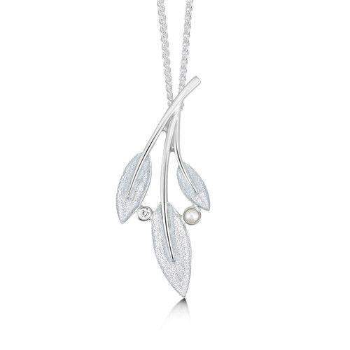 Sheila Fleet Rowan Pendant - ESPX158-Ogham Jewellery