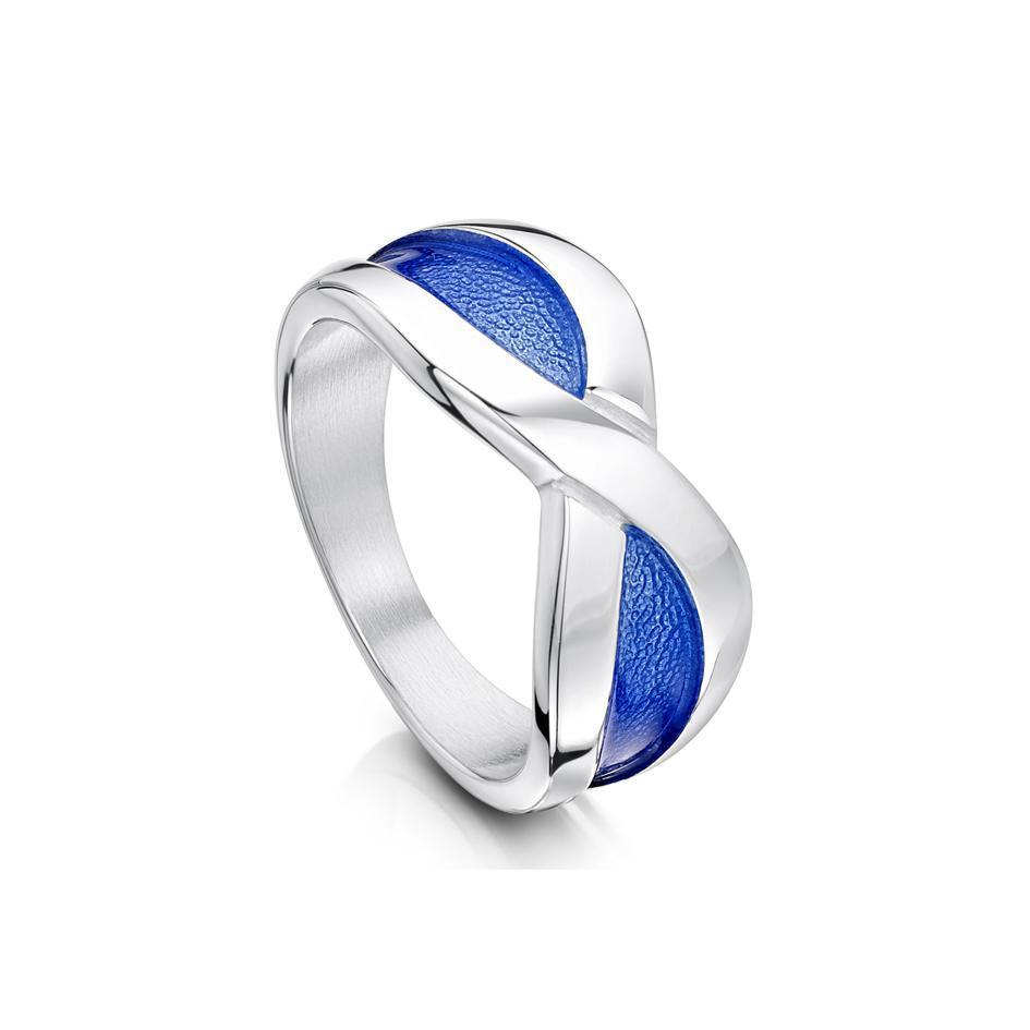 Sheila Fleet Saltire Ring - ERX202-Ogham Jewellery