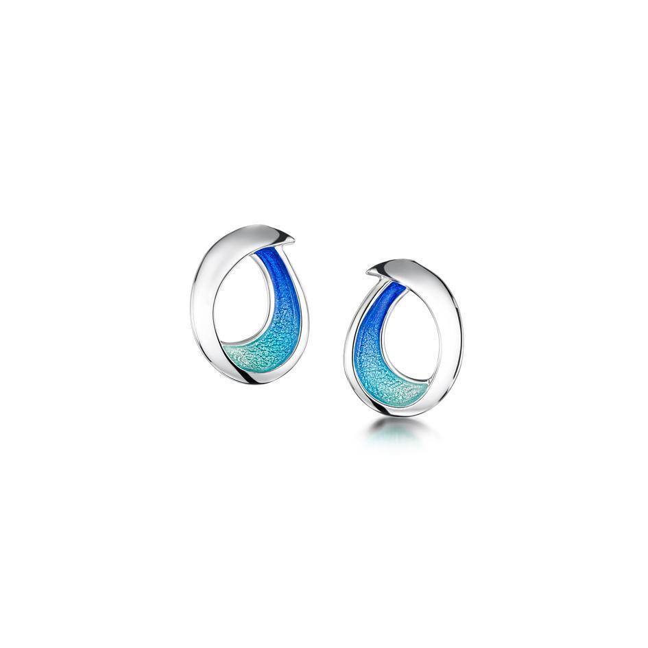 Sheila Fleet Sea & Surf Earrings - EE0237-Ogham Jewellery