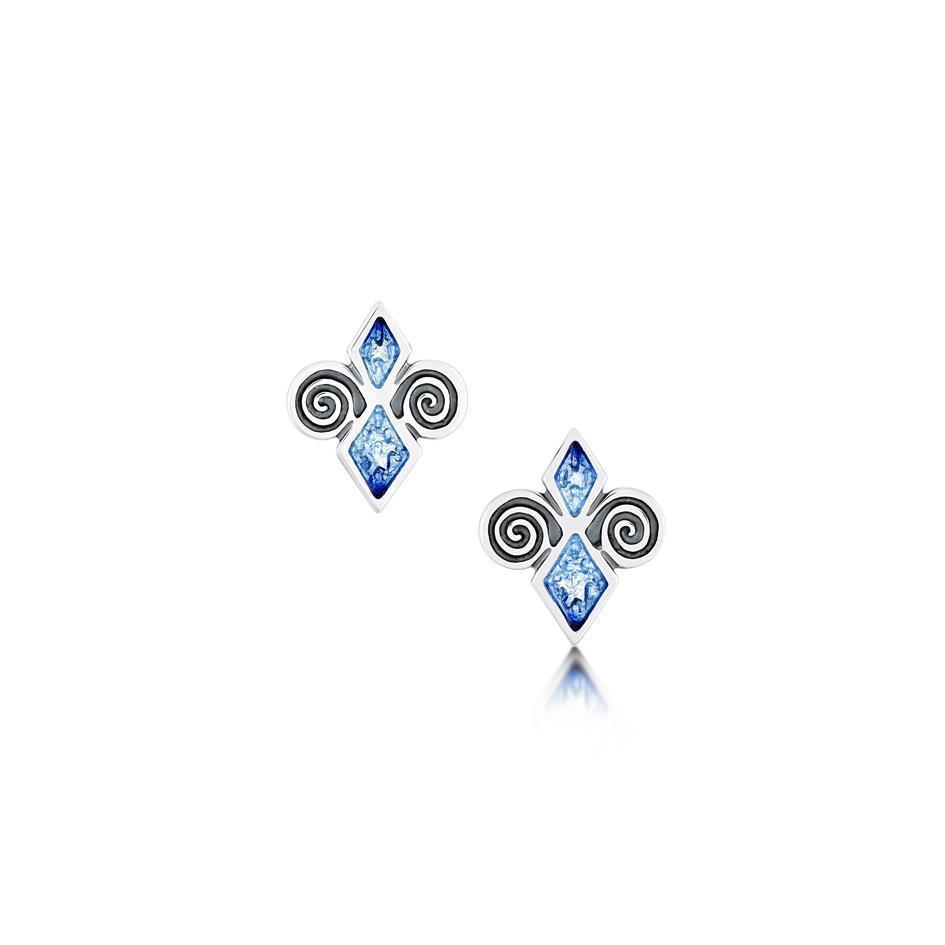 Sheila Fleet Skara Urn Earrings - EE74-Ogham Jewellery