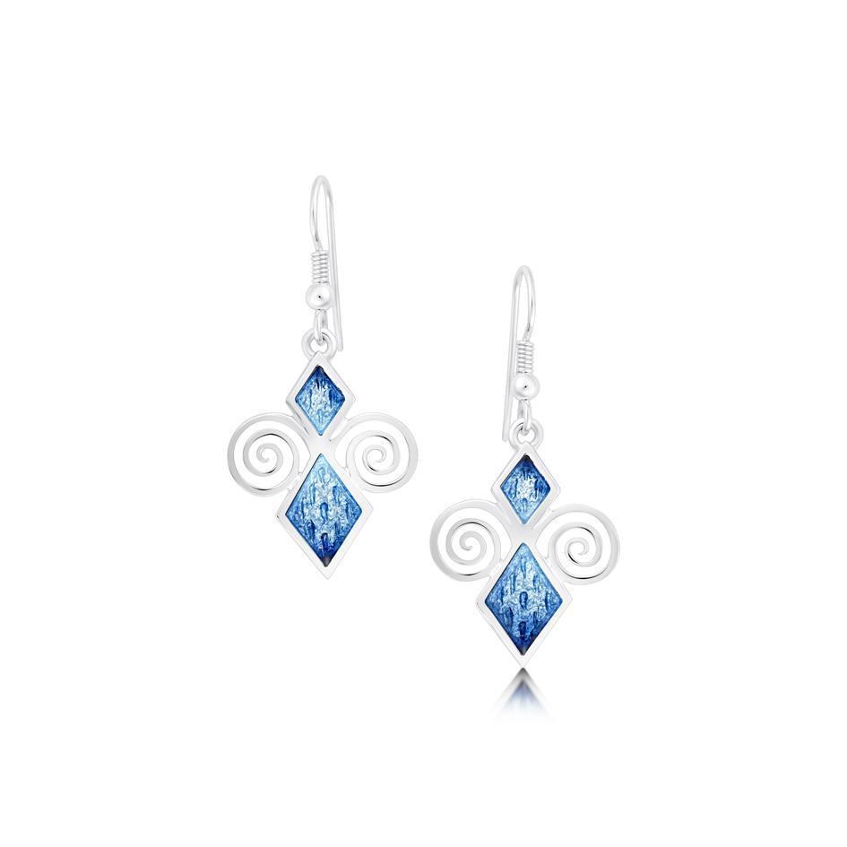 Sheila Fleet Skara Urn Earrings - EEX74-Ogham Jewellery