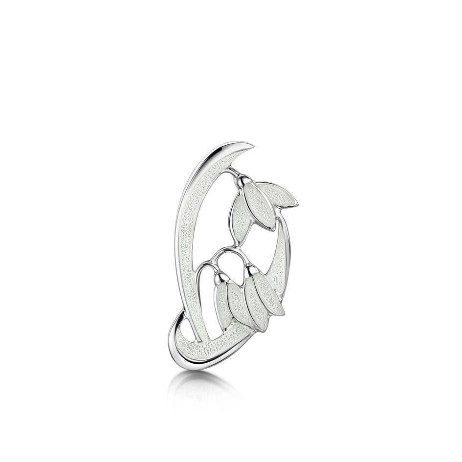 Snowdrop brooch on sale