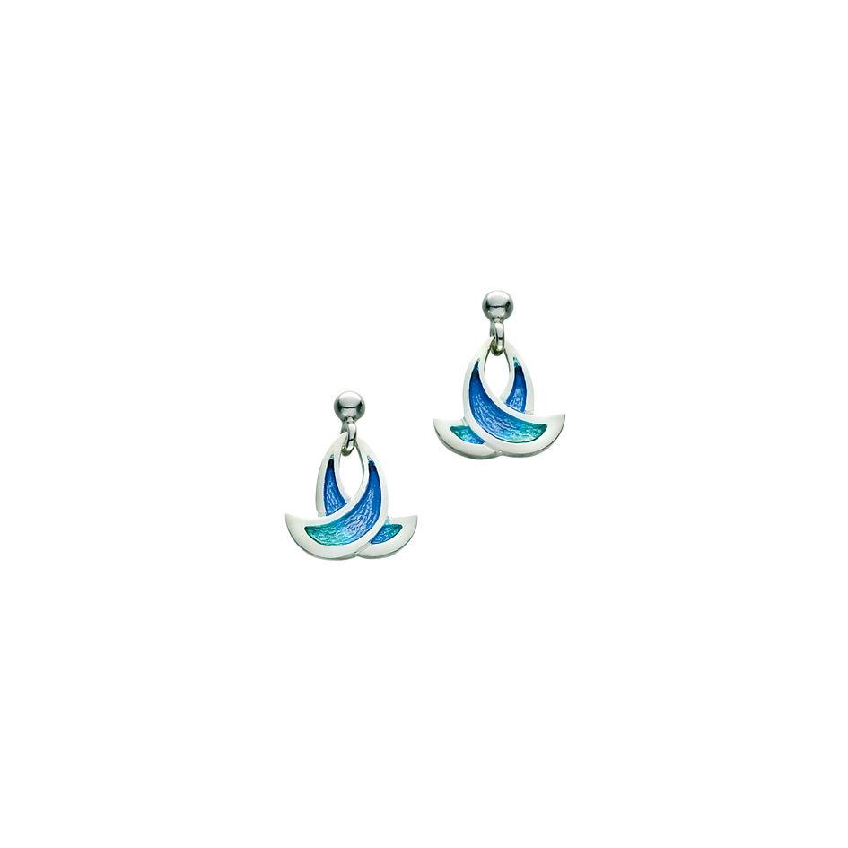 Sheila Fleet Summer Splash Earrings - EE036-Ogham Jewellery