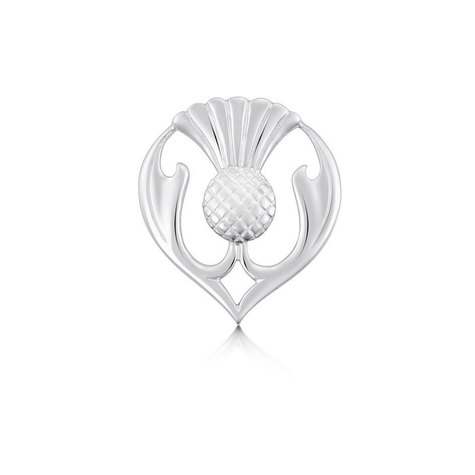 Sheila Fleet Thistle Brooch - B59-Ogham Jewellery