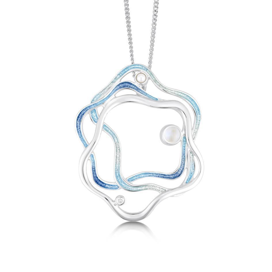 Sheila Fleet Tidal Pendant - ESP195-Ogham Jewellery