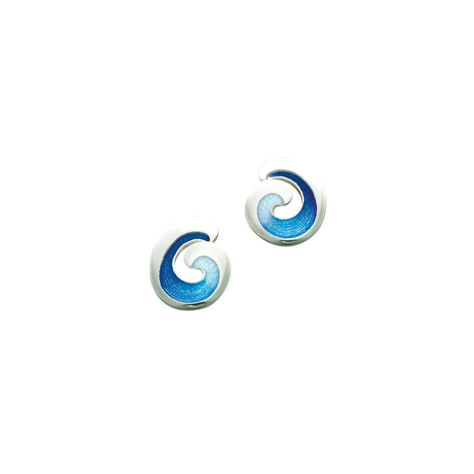 Sheila Fleet Wave Earrings - EE135-Ogham Jewellery