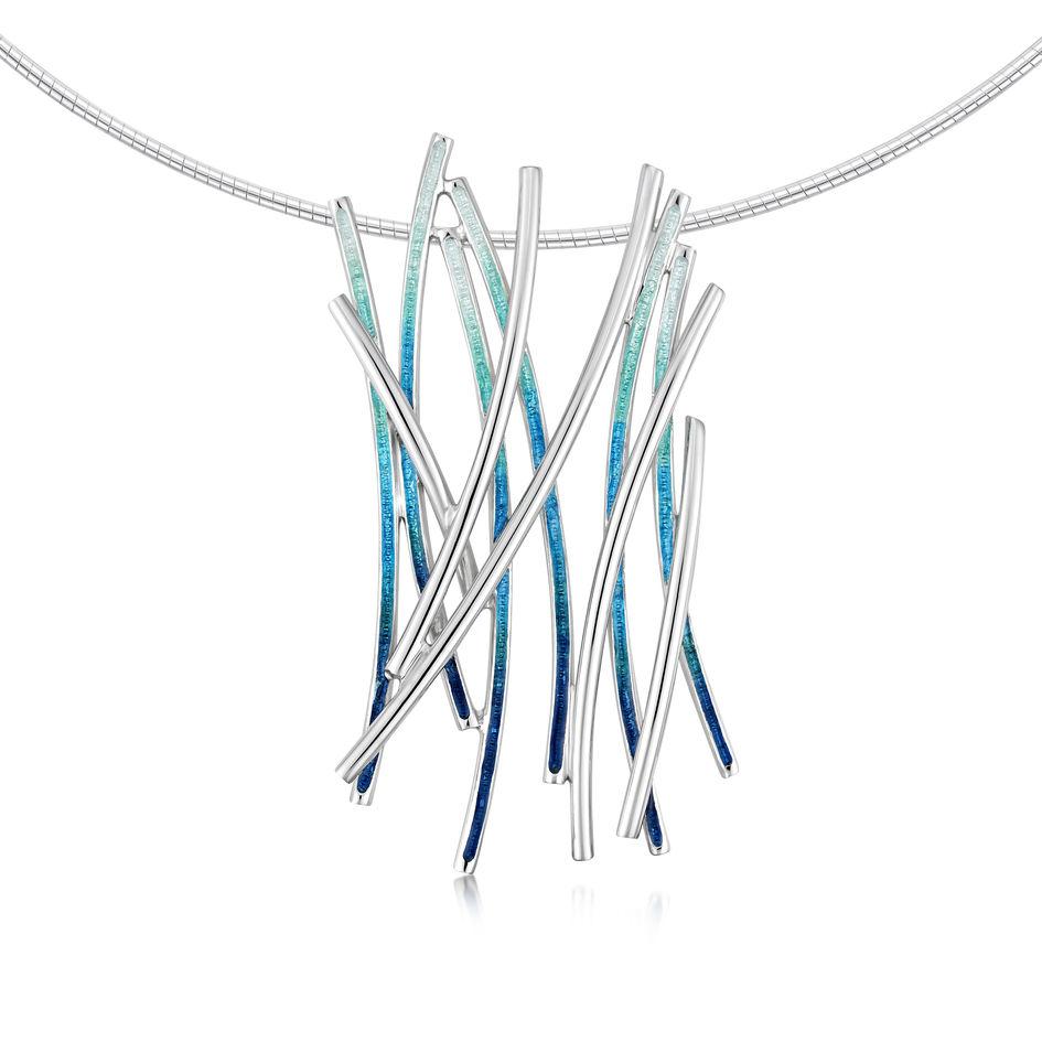 Sheila Fleet Wild Grasses Necklet - ENXX186-Ogham Jewellery
