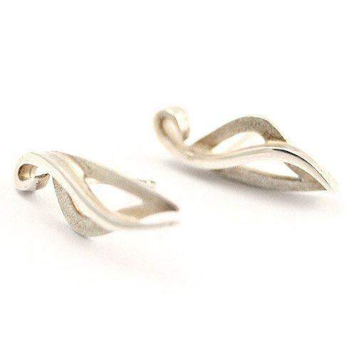 Shirley Paris Sterling Silver Earrings-PAR12-Ogham Jewellery