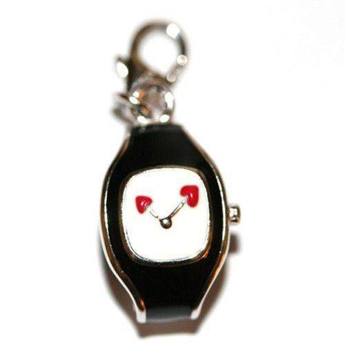 Silver and Enamel Wrist Watch Charm-Ogham Jewellery