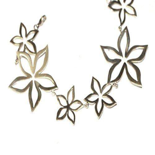 Silver Daisy Designer Bracelet-Ogham Jewellery
