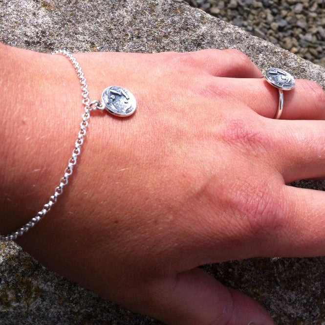 Silver Darlings Charm Bracelet - 16ECB
