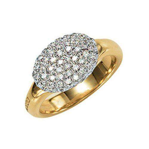 Siviglia 18ct Gold & Diamonds Marco Bicego Designer Ring AG234B-Ogham Jewellery