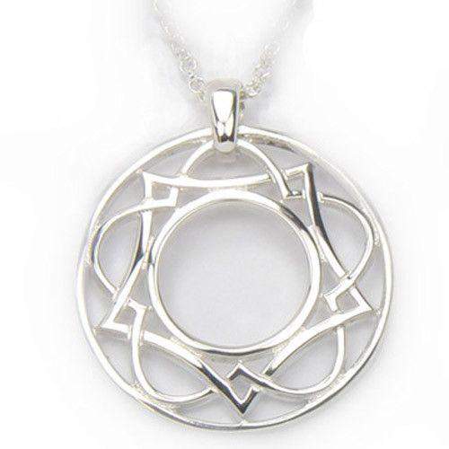 Sterling Silver Celtic Pendant - P977 ORT-Ogham Jewellery