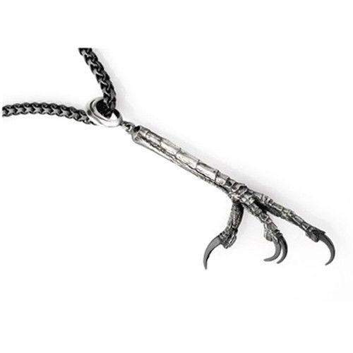 Sterling Silver Crows Claw Pendant-Ogham Jewellery