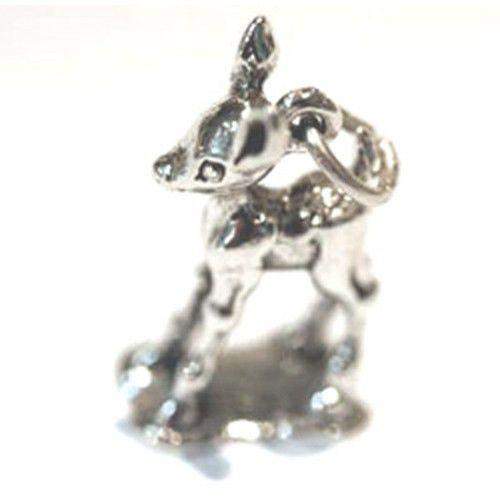 Sterling silver Deer-Fawn Charm-Ogham Jewellery