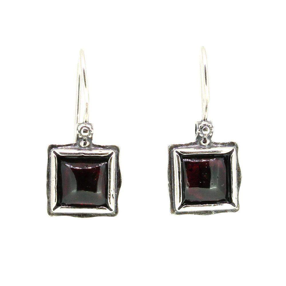 Sterling Silver Gemstone Earrings- E3788-Ogham Jewellery
