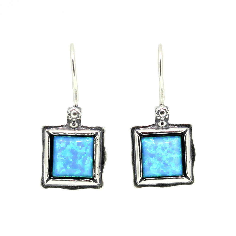 Sterling Silver Gemstone Earrings- E3788-Ogham Jewellery