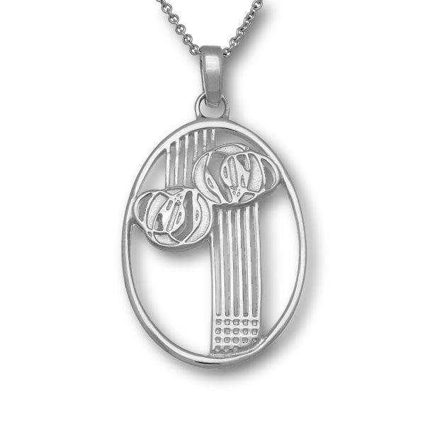 Sterling Silver Ortak Pendant - P964-Ogham Jewellery