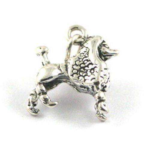 Sterling Silver Poodle Charm-Ogham Jewellery