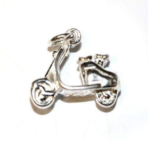 Sterling Silver Vespa Scooter Charm-Ogham Jewellery