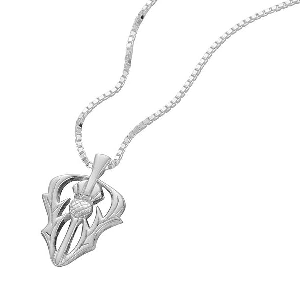 Rosa Thistle Pendant - TH003 Celtic Art