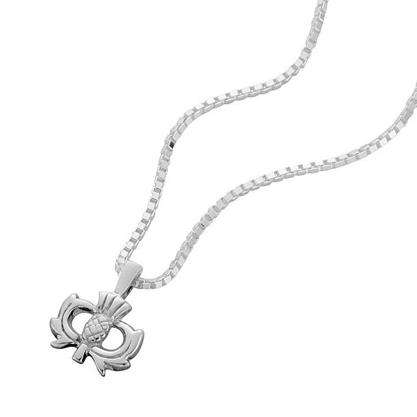 Kilry Scottish Thistle Small Pendant - TH019