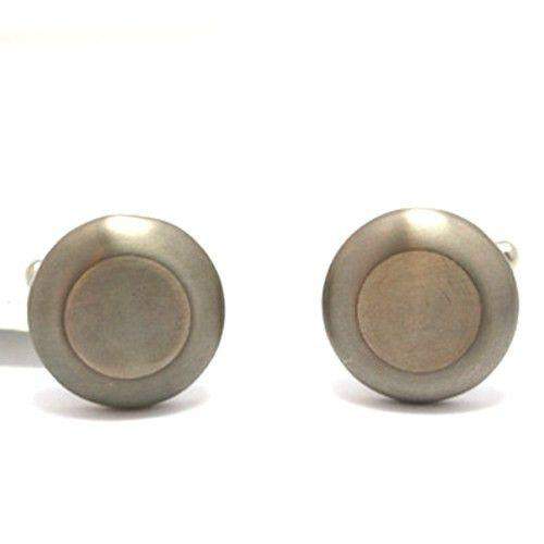 Titanium & Silver Cufflinks TC6-Ogham Jewellery
