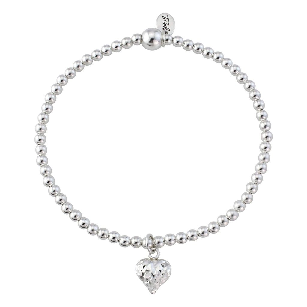 Trink Love Heart Bracelet - TR011-Ogham Jewellery