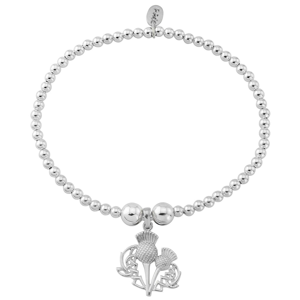 Trink Thistle Bracelet - TR027-Ogham Jewellery