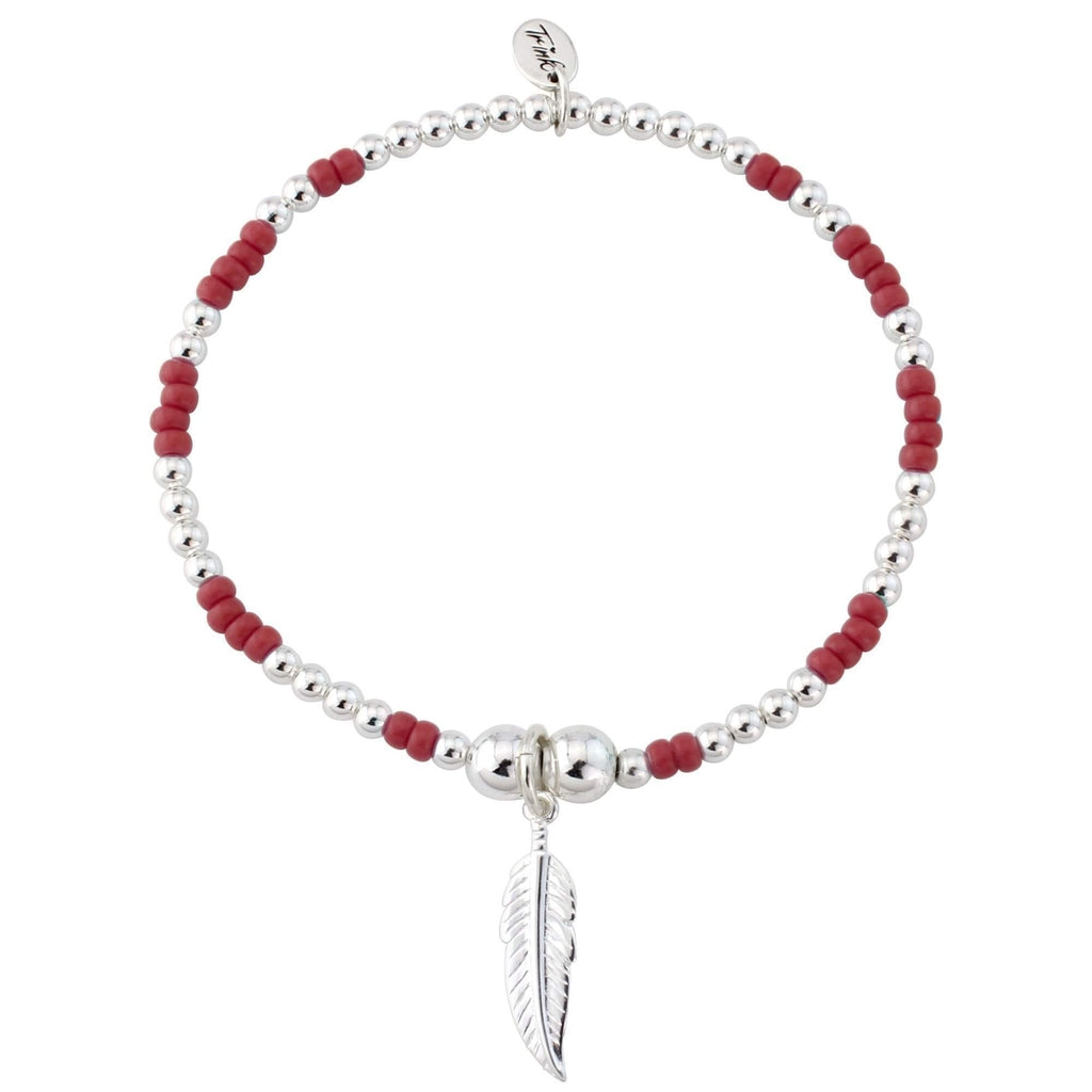 Trink Tribal Feather Bracelet - TR001-Ogham Jewellery