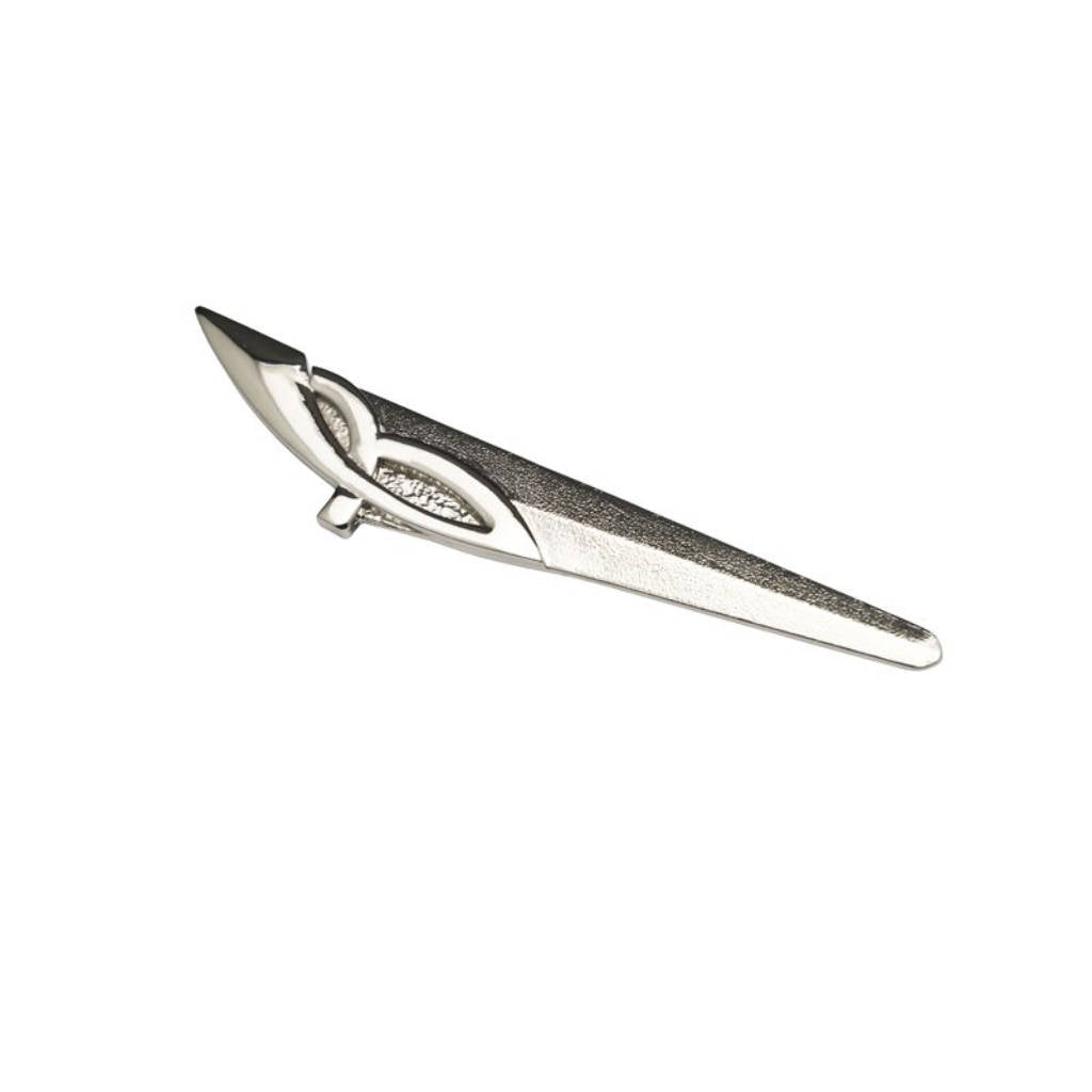 Minimal Celtic Pewter Kilt Pin - TRKP504