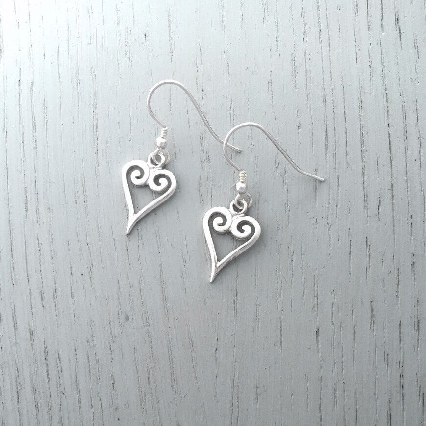 Viking Heart Earrings - 34E